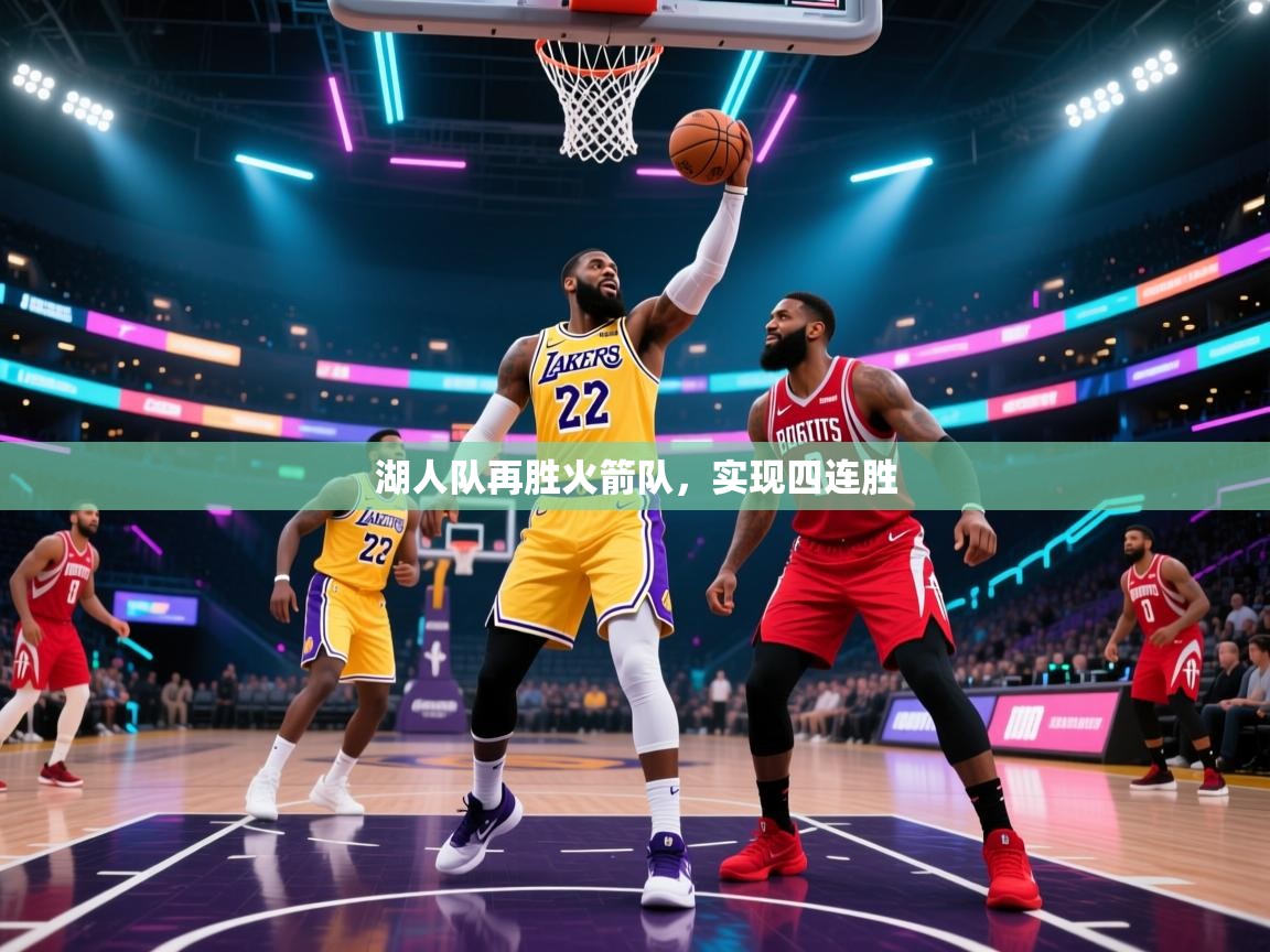 湖人队再胜火箭队，实现四连胜  第1张